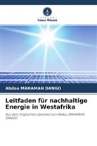 Abdou Mahaman Dango - Leitfaden für nachhaltige Energie in Westafrika