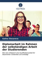 Galina Slesareva - Diplomarbeit im Rahmen der selbständigen Arbeit der Studierenden