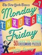New York Times, Will Shortz, Will Shortz - The New York Times Monday Through Friday Easy to Tough Crossword Puzzles Volume 7