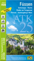 Landesam für Digitalisierung Breitband un, Landesamt für Digitalisierung Breitband un, Breitband und Vermessung Landesamt für Digitalisierung - ATK25-R08 Füssen (Amtliche Topographische Karte 1:25000)