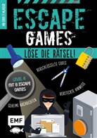 Jean-Baptist Civet, Jean-Baptiste Civet, Olivie Lefebvre, Olivier Lefebvre - Escape Games Level 4 (türkis) - Löse die Rätsel! - 8 Escape Games ab der 7. Klasse
