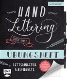 Edition Michael Fischer - Handlettering - Super easy! Übungsheft mit original Tombow ABT Dual Brush Pen