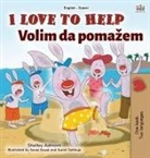 Shelley Admont, Kidkiddos Books - I Love to Help (English Serbian Bilingual Book for Kids - Latin Alphabet)