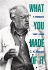 C. K. Stead - What You Made of It