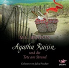 M C Beaton, M. C. Beaton, Julia Fischer - Agatha Raisin und die Tote am Strand, Audio-CD (Hörbuch)