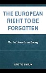 Kristie Byrum - European Right to Be Forgotten