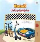 Kidkiddos Books, Inna Nusinsky - The Wheels The Friendship Race (Croatian Book for Kids)