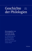Anna, Michel Espagne, Anna Kinder, Kinder Anna, Ralf Klausnitzer, Ralf Klausnitzer u a... - Geschichte der Philologien