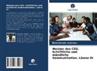 Bonaventure Lokossou - Meister des CEO. Schriftliche und mündliche Kommunikation. Lizenz III