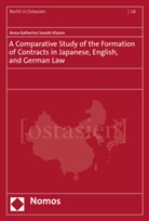 Anna Katharina Suzuki-Klasen - A Comparative Study of the Formation of Contracts in Japanese, English, and German Law