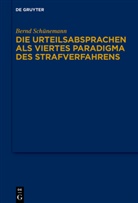 Bernd Schünemann - Bernd Schünemann: Gesammelte Werke - Band IV: Die Urteilsabsprachen als viertes Paradigma des Strafverfahrens
