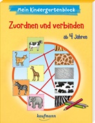Nadine Bougie, Katia Simon, Nadine Bougie - Mein Kindergartenblock - Zuordnen und verbinden