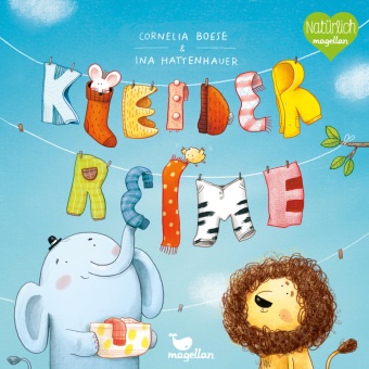 Cornelia Boese, Ina Hattenhauer - Kleiderreime - Ein Pappbilderbuch zum Thema Anziehen für Kinder ab 2 Jahren