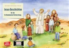 Alfon Friedrich SDB, Alfons Friedrich SDB, Anja Hirschberger, Petra Lefin - Jesus-Geschichten für die Erstkommunion-Vorbereitung. Kamishibai Bildkartenset