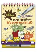 Die Olchis - Mein krötiger Wassermalspaß (Magic Water Colouring) - Einfach mit Wasser malen - das Olchi-Malbuch mit 16 Bildern, die sich beim Kontakt mit Wasser bunt färben, mit nachfüllbarem Wassermalstift, ab 4 Jahren