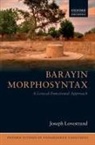 Joseph Lovestrand, Joseph (British Academy Postdoctoral F Lovestrand - Barayin Morphosyntax