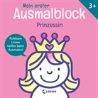 Loewe Kreativ, Loewe Lernen und Rätseln - Mein erster Ausmalblock - Prinzessin