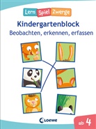 Christine Thau, Loewe Lernen und Rätseln - Die neuen LernSpielZwerge - Beobachten, erkennen, erfassen