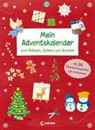 Christine Thau, Lernen und Rätseln, Lernen und Rätseln, Loewe Lernen und Rätseln, Loewe Weihnachten, Loew Weihnachten... - Mein Adventskalender zum Rätseln, Spielen und Basteln