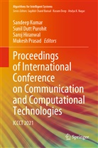 Suni Dutt Purohit, Sunil Dutt Purohit, Saroj Hiranwal, Saroj Hiranwal et al, Sandeep Kumar, Mukesh Prasad... - Proceedings of International Conference on Communication and Computational Technologies