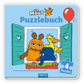 Trötsch Verlag, Trötsc Verlag, Trötsch Verlag - Trötsch Die Maus Puzzlebuch Kinderbuch Beschäftigungsbuch Entdeckerbuch Puzzlebuch