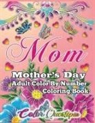 Color Questopia - Mother's Day Coloring Book -Mom- Adult Color by Number