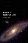 Andreas Willi, Andreas (University of Oxford) Willi, Willi Andreas - Origins of the Greek Verb