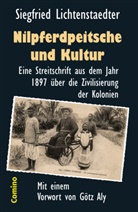 Siegfried Lichtenstaedter, Göt Aly, Götz Aly - Nilpferdpeitsche und Kultur