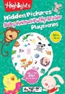 Highlights, Highlights - Baby Animal Hidden Pictures Puffy Sticker Playscenes