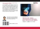 Fredy Yesid Avila Niño - Sistema de cédula electrónica en Colombia para identificación digital