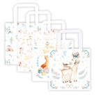 Trötsch Verlag GmbH &amp; Co.KG - Trötsch Geschenktasche Papiertasche Winterwald Medium 4er Set