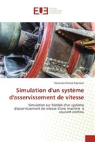 Harianala Onisoa Rajerison - Simulation d'un système d'asservissement de vitesse