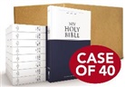 Zondervan - NIV, Economy Bible, Paperback, Case of 40