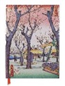 Flame Tree - Hiroshige: Plum Garden (Blank Sketch Book)