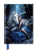 Flame Tree Studio - Anne Stokes: Blue Moon (Foiled Journal)