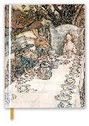 Flame Tree Studio - Rackham: Alice in Wonderland Tea Party (Blank Sketch Book)