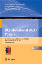 Margherit Antona, Margherita Antona, Stavroula Ntoa, Constantine Stephanidis - HCI International 2021 - Posters