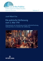 Josef Fox, Anna Jaron - Die polnische Verfassung vom 3. Mai 1791