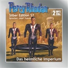 Clark Darlton, K. H. Scheer, William Voltz, Josef Tratnik - Perry Rhodan Silber Edition (MP3-CDs) 57: Das heimliche Imperium, Audio-CD, MP3 (Livre audio)