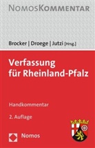 Lars Brocker, Michae Droege, Michael Droege, Siegfried Jutzi - Verfassung für Rheinland-Pfalz