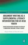 Donna M. Scanlon, Scanlon Donna M., Margaret Sheehy, Margaret (University At Albany Sheehy, Sheehy Margaret - Argument Writing As a Supplemental Literacy Intervention for At Risk
