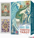 Aleister Crowley, Frieda Harris, Lady Frieda Harris - Aleister Crowley Thoth Tarot (Pocket Ausgabe, Deutsch, DE), m. 1 Buch, m. 78 Beilage