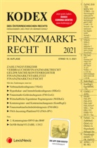 Werner Doralt - KODEX Finanzmarktrecht Band II 2021