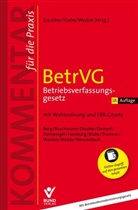 Wolfgang Däubler, Thoma Klebe, Thomas Klebe, Peter Wedde - BetrVG - Betriebsverfassungsgesetz