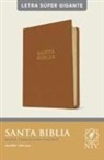 Tyndale, Tyndale - Santa Biblia Ntv, Letra Súper Gigante (Sentipiel, Café Claro, Letra Roja)