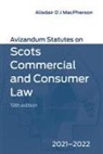 Alisdair MacPherson, MACPHERSON ALISDAIR, Alisdair MacPherson - Avizandum Statutes on Scots Commercial and Consumer Law
