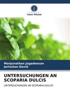 Jerinston David, Manjunatha Jagadeesan, Manjunathan Jagadeesan - UNTERSUCHUNGEN AN SCOPARIA DULCIS