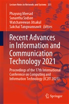 Watchareewan Jitsakul, Watchareewan Jitsakul et al, Phayung Meesad, Dr. Sunantha Sodsee, Sunantha Sodsee, D Sunantha Sodsee... - Recent Advances in Information and Communication Technology 2021