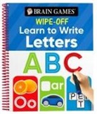 Brain Games, Publications International Ltd - Brain Games Wipe-Off - Learn to Write: Letters (Kids Ages 3 to 6)