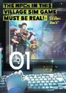 Hirukuma, Namako, Namako - The NPCs in this Village Sim Game Must Be Real! (Light Novel) Vol. 1
